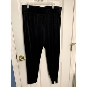 Ruby Rd. Velour Pull-On Wide Waistband Pants - NWT